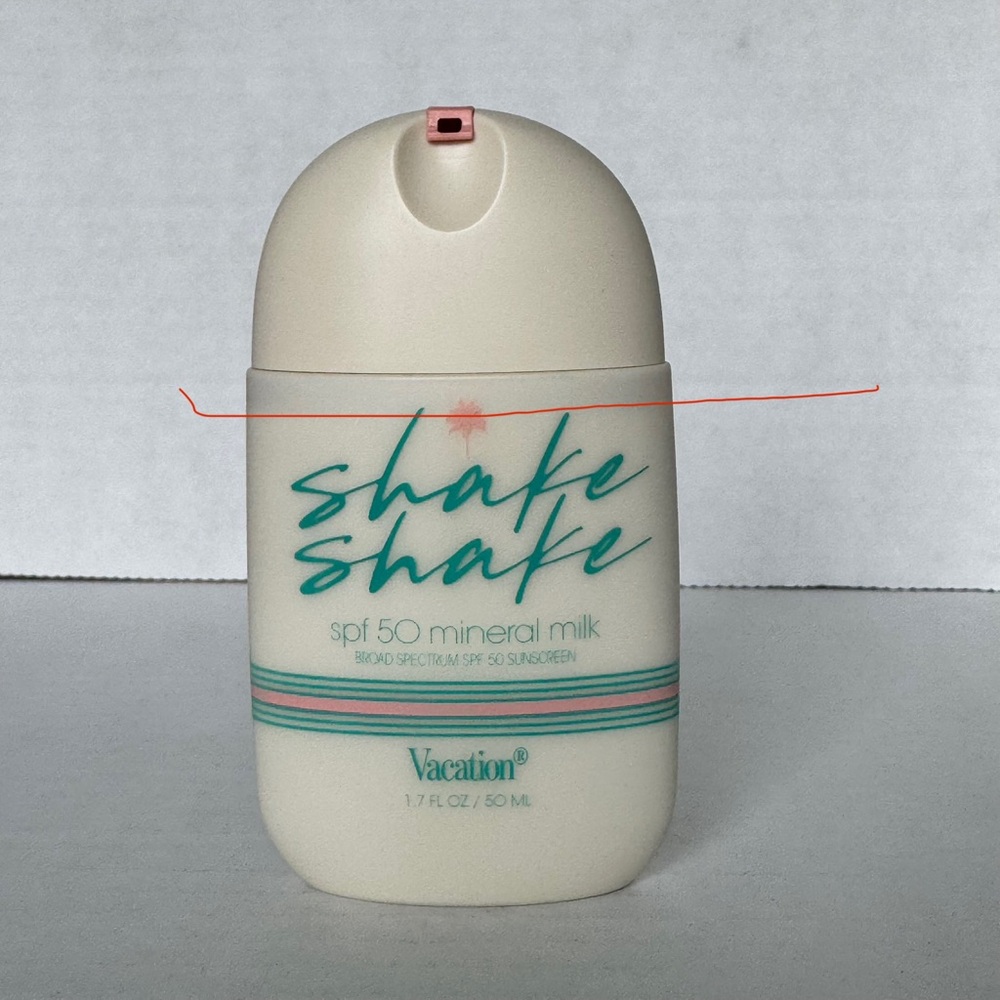 Vacation Shake Shake SPF 50 Mineral Milk Facial Sunscreen Lightweight 1.7 oz - Picture 10 of 13